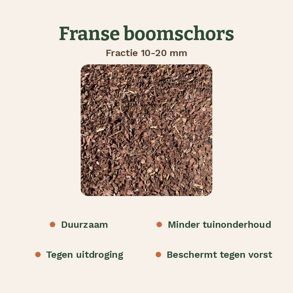 Eigenschappen van Franse boomschors 10-20 — productcard