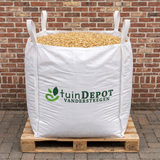 Big bag 1 m³ Ardenner split geel op europallet