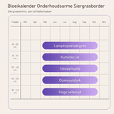 Bloeikalender Onderhoudsarme Siergrasborder
