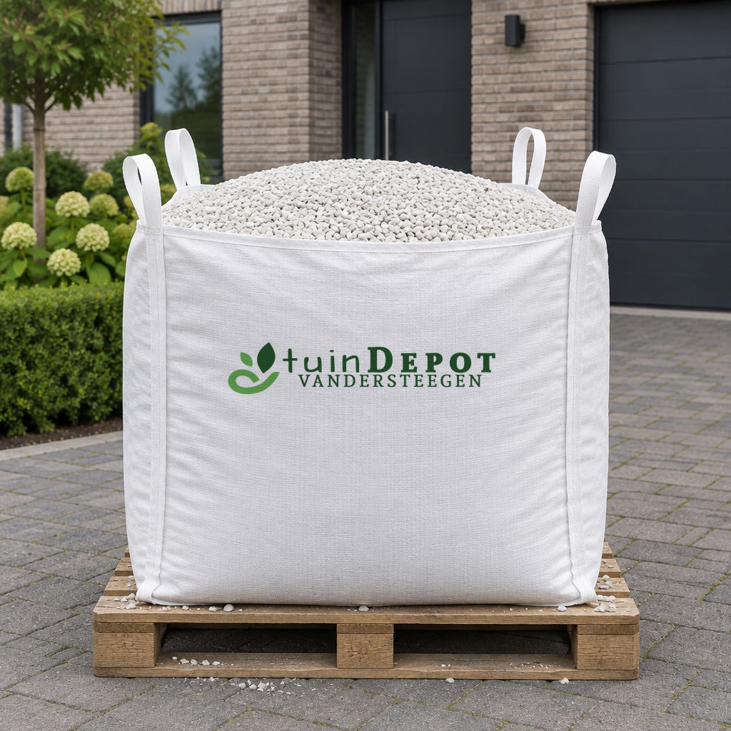 Bigbag Montparnasse 8/12 op pallet op de oprit