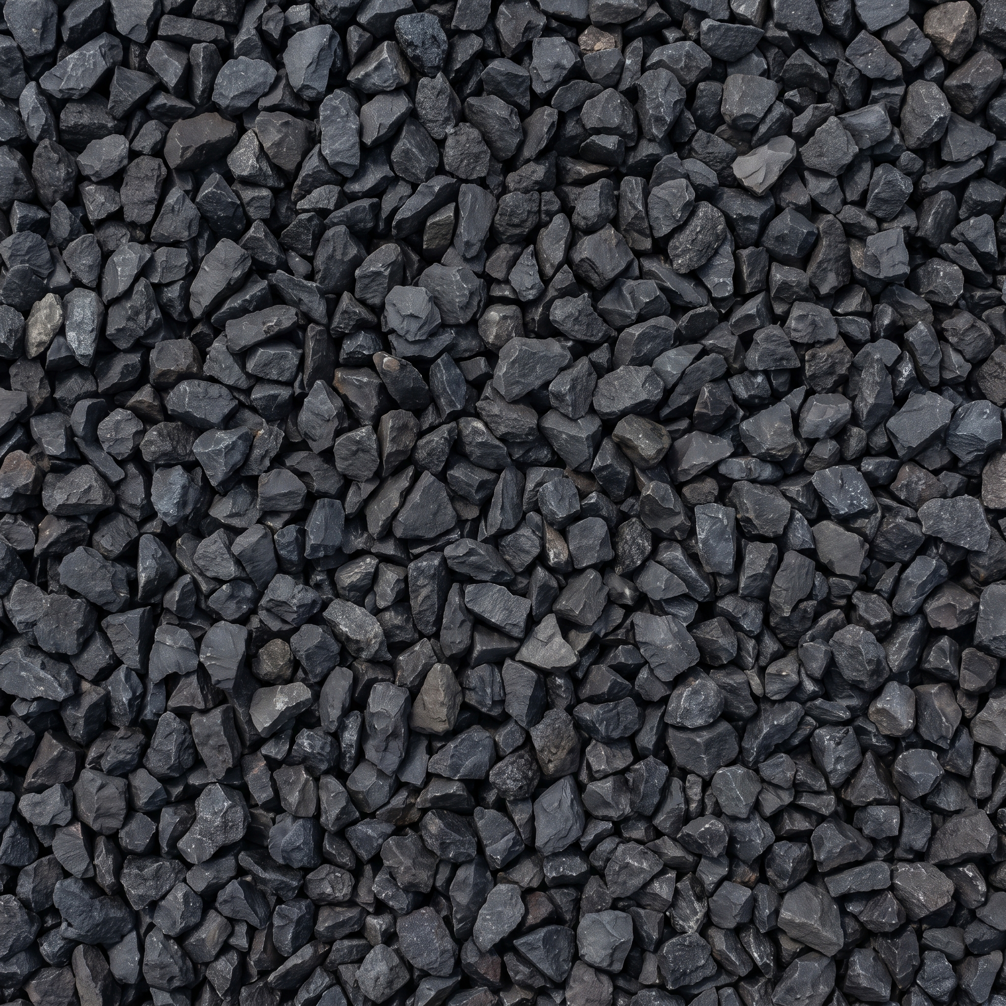 Basaltsplit zwart — close-up textuur