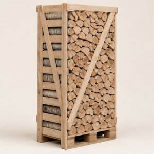 Beukenhout brandhout op pallet