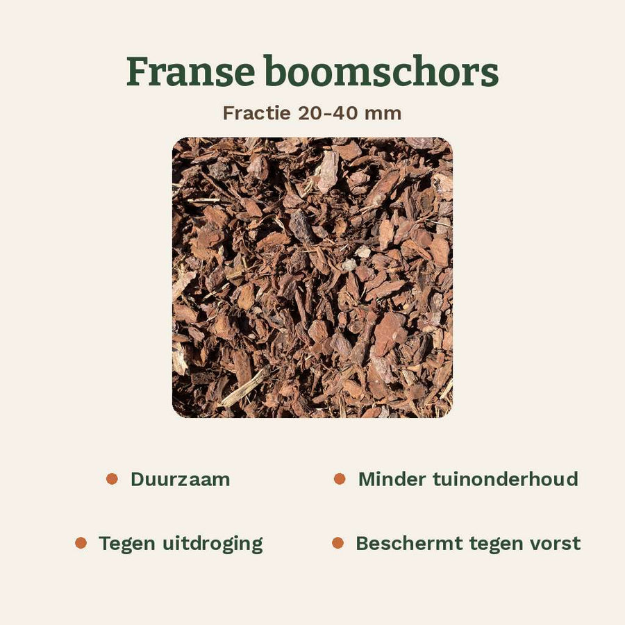 Eigenschappen van Franse boomschors 20-40 — productcard