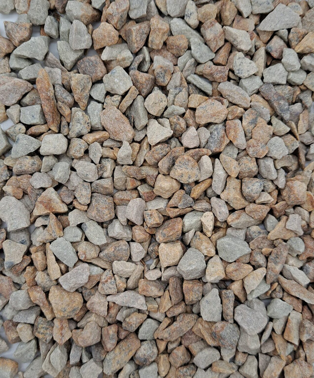 Ombra 6/10, close-up van de grijsbruine split