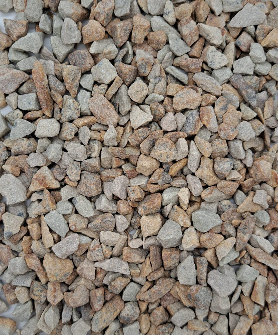 Ombra 6/10, close-up van de grijsbruine split