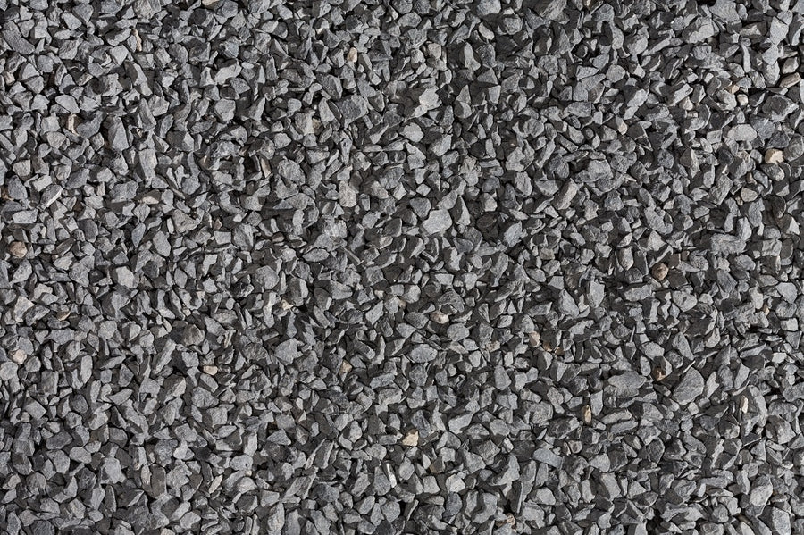 Kalksteenslag 2/4, close-up van de fijne grijze korrel