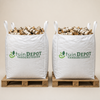 Brandhout berk B-keuze — 2 big bags op pallet
