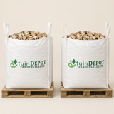 Brandhout berk — 2 big bags op pallet