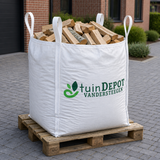 Levering big bag beukenhout aan huis op pallet
