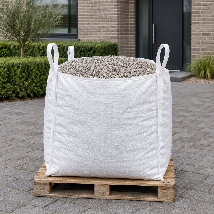 Bigbag Orion 7/14 op pallet op de oprit