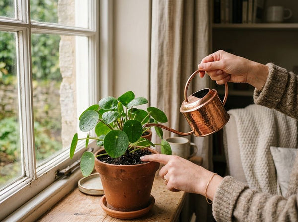 Kamerplant water geven