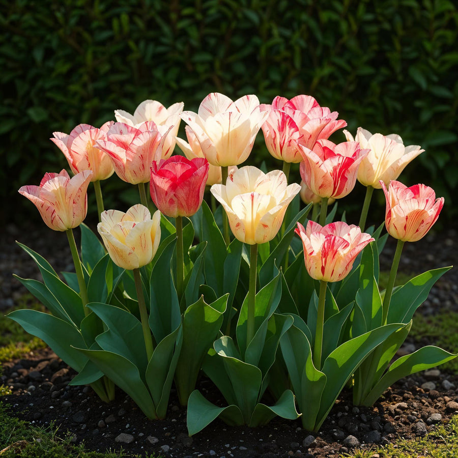Tulpenbollen Hemisphere mix — gemengde kleuren, 12 stuks (bolmaat 11/12)