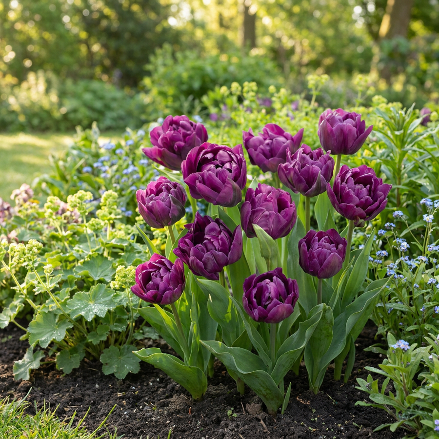 Tulpenbollen Double Lilac — paars, 24 stuks (bolmaat 11/12)