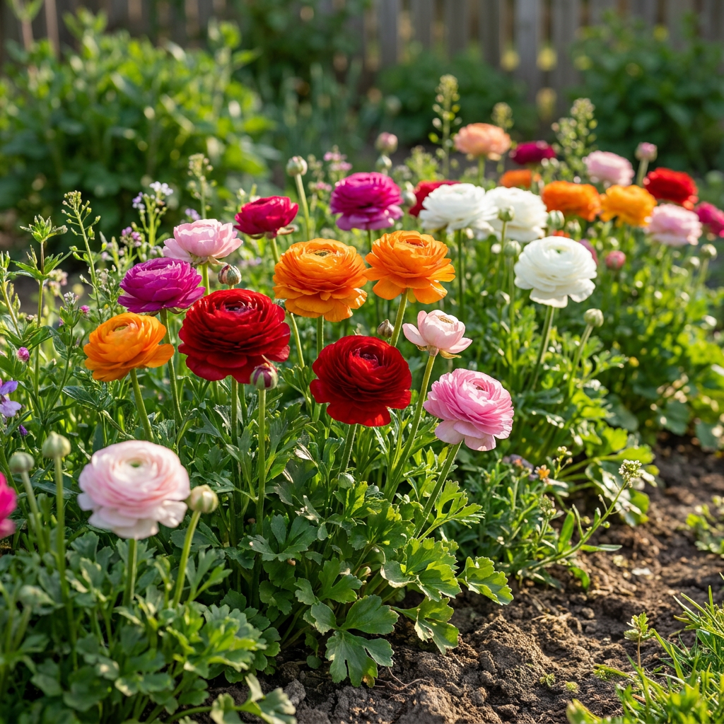 80x Ranunculus Mix - Ranonkel Mix - Diversen - Zomerbloeier - Bolmaat 5/6