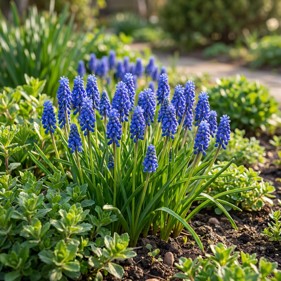 Muscaribollen Armeniacum — blauw, 200 stuks (bolmaat 8/9)