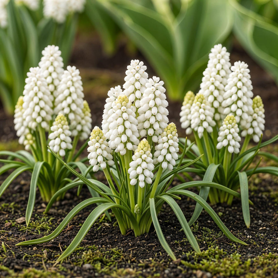 Muscaribollen White Magic — wit, 50 stuks (bolmaat 6/7)