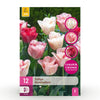 Green boutiQ - Bloembollen - Tulp Hemisphere mix - Diversen Kleuren - 12 stuks - Bolmaat 11/12 - XXL Pack