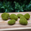 Moss stone green x6 in bag