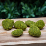 Moss stone green x6 in bag