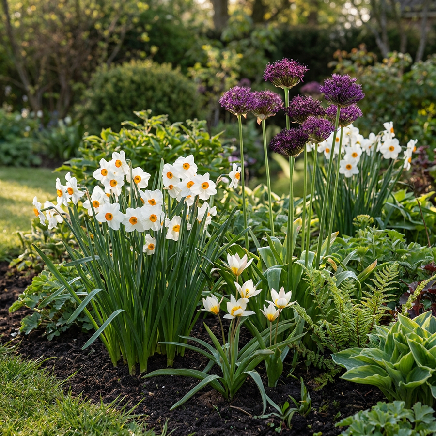 140x Bulb Dry Garden - Droge tuin bollenplanten - Diversen - Zomerbloeier - Bolmaat 10/12