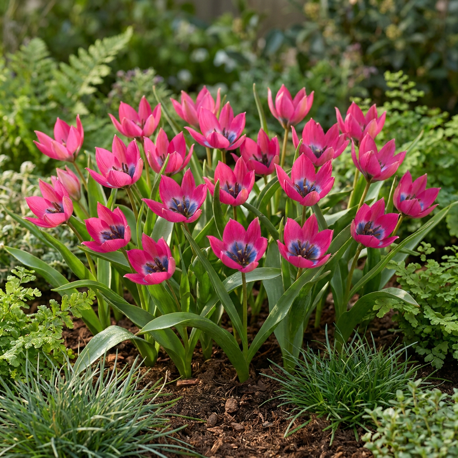 Tulpenbollen Klein Schoonheid — roze, 50 stuks (bolmaat 6/+)
