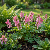 Helmbloemknollen Beth Evans — zachtroze corydalis, 160 stuks (maat 6/+)