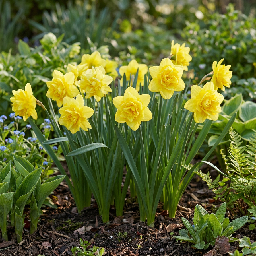 Narcisbollen Golden Ducat — geel, 20 stuks (bolmaat 12/14)