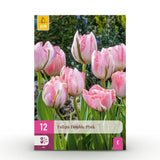 Green boutiQ - Bloembollen - Tulp Double Pink - Kleur Roze - 12 stuks - Bolmaat 11/12 - XXL Pack