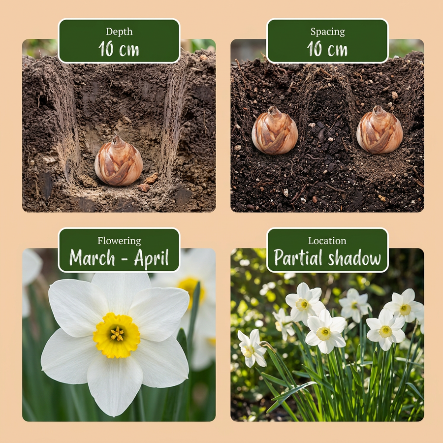 Bollenmix natte tuin — 30 stuks (bolmaat 10/12)