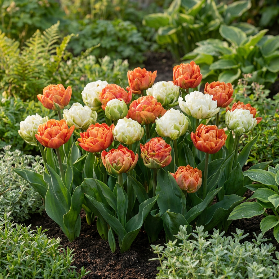 Tulpenbollen Candle Light — gemengde kleuren, 24 stuks (bolmaat 11/12)