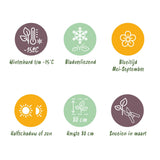 Green boutiQ - Vasteplant - Digitalis mertonensis - Vingerhoedskruid - Schaduw - Roze - 1 Plant - Pot 11cm - Hoogte 15-25cm