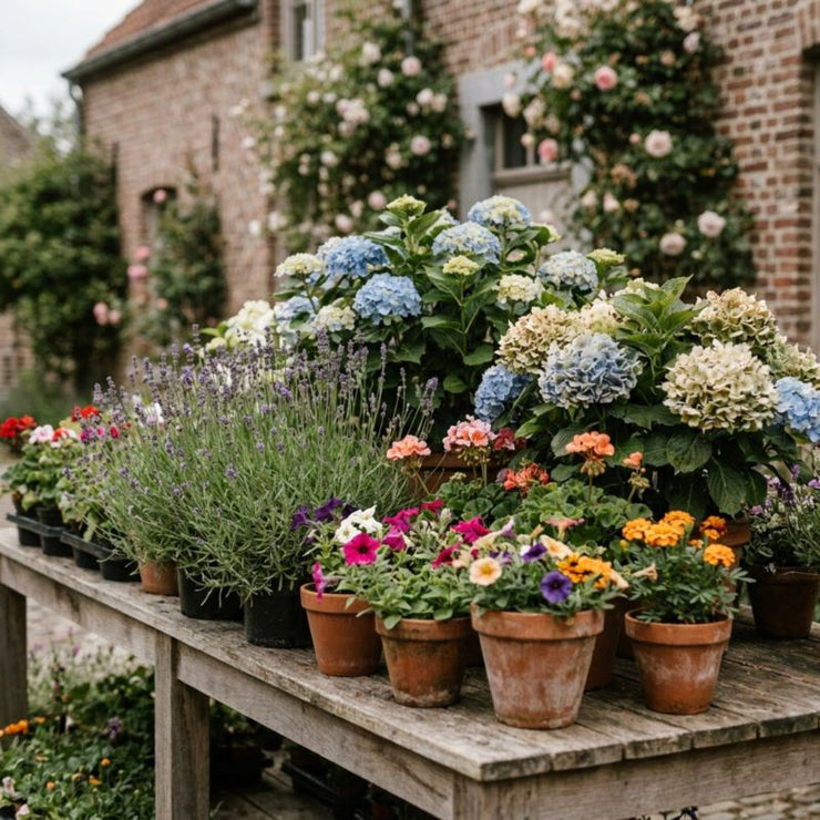 Bloemen en planten voor tuin en border